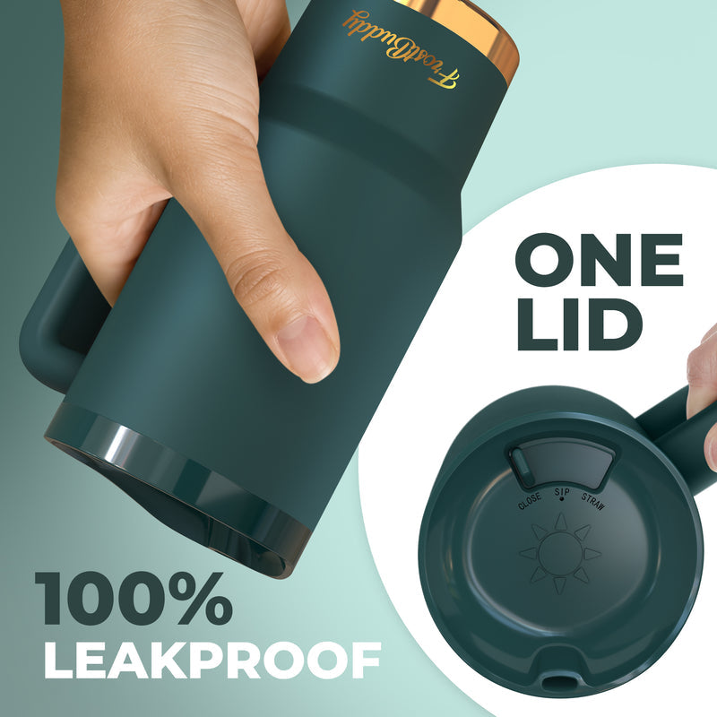 Thicc Buddy 16oz | Black \u0026 White Checkered